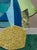 "Petal 3" Original Mixed-Media Collage on Paper by Zac Woodiel For Sale In Little Rock - Image 6 of 10