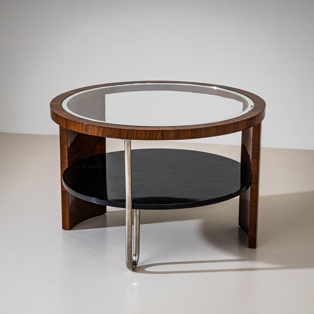 1930s Modernist Coffee Table, probably France, circa 1930 For Sale - Image 5 of 9