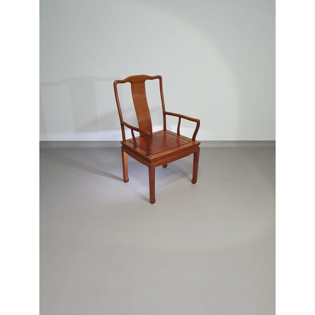Wood Vintage Chinese Ming Rosewood Chair For Sale - Image 7 of 18