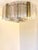 2020s Contemporary Clear, Pink and Fumè “Squares” Murano Glass Flush Mount For Sale - Image 5 of 5