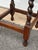 Wood Antique English Wood Barley Twist Round Side Table For Sale - Image 7 of 9