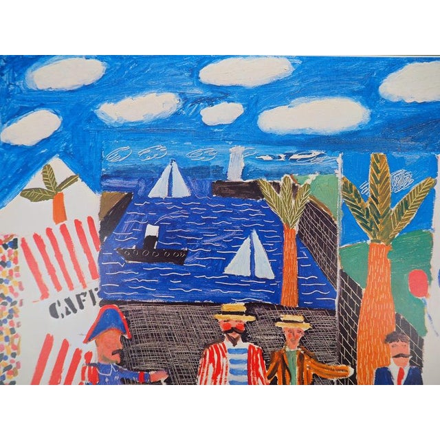 David Hockney at Galerie Claude Bernard in Paris Poster, 1981 For Sale - Image 6 of 8