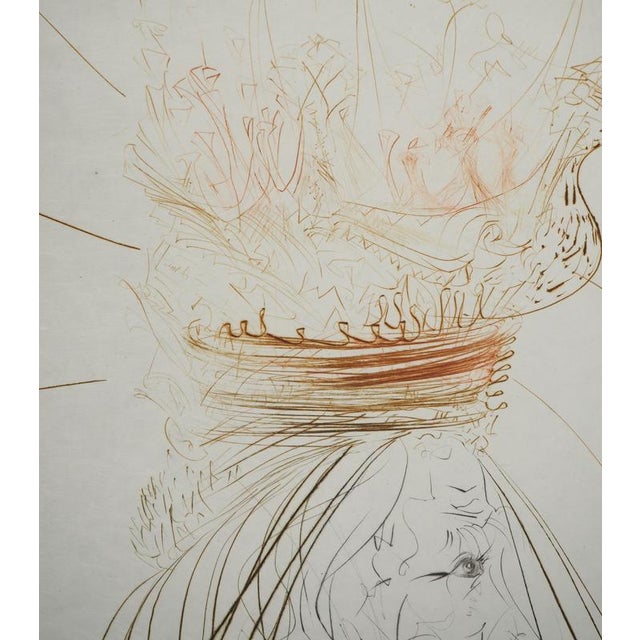Salvador dali (1904-1989) king mark, 1970 original engraving (rigal workshop) signed in pencil numbered /75 copies on...
