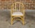 Country Style Bamboo 1920s English Chair with Custom Upholstery For Sale - Image 4 of 12