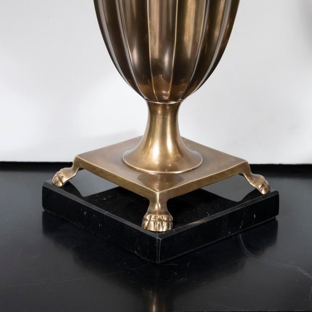 Pair of brass pineapple table lamps by Frederick Cooper For Sale - Image 14 of 14