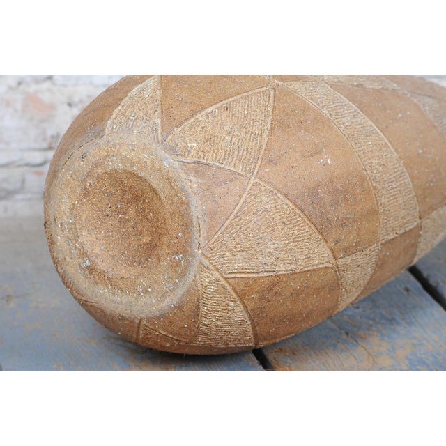 Mid-Century Modern Vase in Ceramic, Czech, 1950s For Sale - Image 10 of 12
