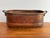 Mid 20th Century Long Rustic Copper Planter Cachepot With Handles For Sale - Image 5 of 9