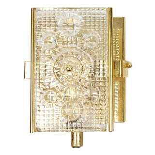 Vintage Wall Lamp by Carl Fagerlund for Orrefors, 1960s For Sale