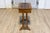 Italian 19th Century Walnut Side Table with Inlaid Banding and Turned Legs For Sale - Image 10 of 12
