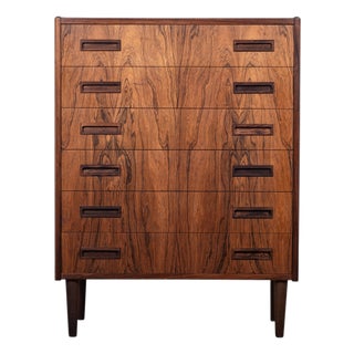Rosewood Chest of Drawers by Børge Seindal for P. Westergaard, Denmark, 1960s For Sale