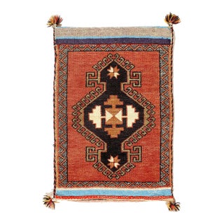 Pasargad DC Vintage Turkish Hand Knotted Saddle Bag Rug For Sale