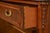 Romweber French Provincial Louis XV Carved Walnut and Burl Wood Breakfront Bookcase Cabinet, Circa 1930s For Sale - Image 12 of 18