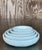 Baby Blue Vintage Asian Glazed Ceramic Stacking Bowls - Set of 5 For Sale - Image 8 of 10