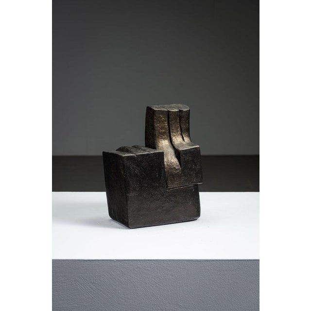 Cor Dam, Abstract Sculpture, Late 20th Century, Clay For Sale - Image 11 of 11