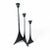 Black Vintage Brutalist Paul Evans Style Candle Holder For Sale - Image 8 of 10