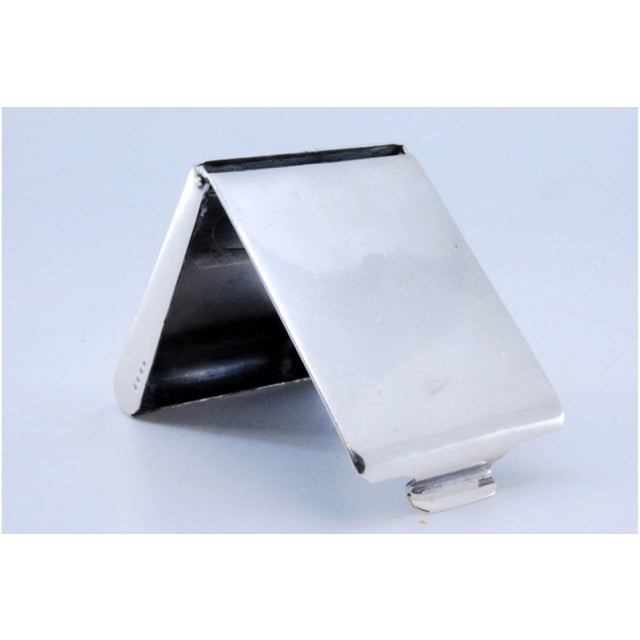 Silver Matchbook from Ortega For Sale - Image 9 of 10