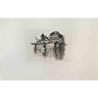 Jules Chervier, Nature Morte, Etching, 1870s For Sale