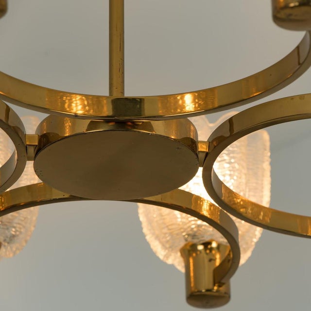 Large Chandelier from Orrefors, 1960s For Sale - Image 9 of 18