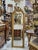 Grand French Louis XV Floor Mirror With Cherub Crest & Gold Leaf Frame For Sale In Miami - Image 6 of 7