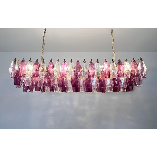 Murano Poliedri Chandelier by Carlo Scarpa, 1990s For Sale - Image 14 of 18