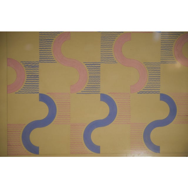 Jean Boris Lacroix, Modernist Composition, 1940s, Gouache on Paper For Sale - Image 10 of 13