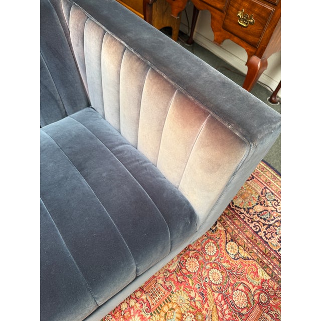 Bright Chair Gray Sofa For Sale - Image 12 of 12