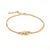 Dainty Gold Lucky Elephant Bracelet For Sale In Miami - Image 6 of 6