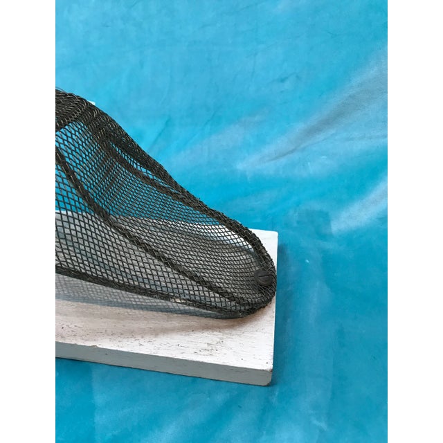 1950s Fredric Weinberg Wire Mesh Bust Head Display Mannequin For Sale In Miami - Image 6 of 11