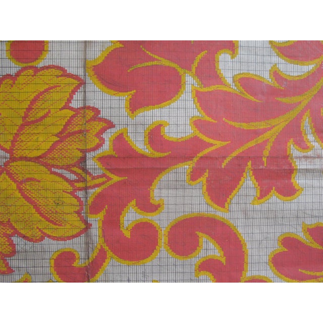 Antique French Textile Design For Sale - Image 6 of 10