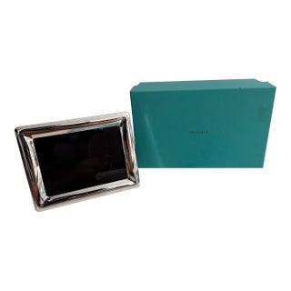 Share Elsa Peretti Tiffany 925 Sterling Silver 9" X 7" Picture Frame For Sale
