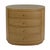 Nora 28 in. W Oval Wood 4 Drawer Nightstand, Natural Oak For Sale In Chicago - Image 6 of 11