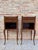 French Oak Nightstands with 2 Drawers, 1890s, Set of 2 For Sale - Image 16 of 18