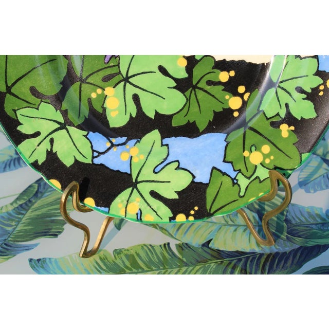 Royal Doulton 1930s Royal Doulton Art Deco Bird Dinner Plate For Sale - Image 4 of 13