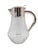 Antique Glass Pitcher with Silver-Plated Mount, 1910s For Sale - Image 11 of 11