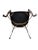 Bronze Vintage Maitland-Smith Bronze Finish Metal Armchair With Cane Back and Leather Seat For Sale - Image 8 of 10