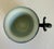 Victorian Antique Brass Shaving Mug With Milk Glass Liner & Silver-Toned Shield Cartouche For Sale - Image 3 of 11