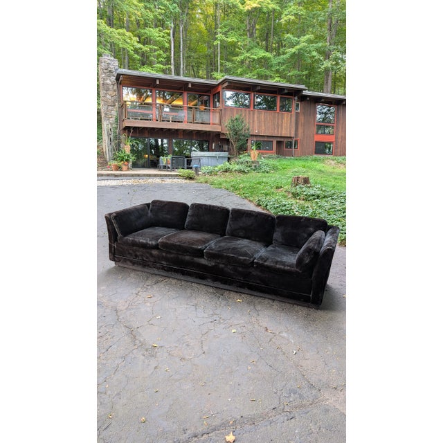 Make a dramatic statement in your living space with this exquisite vintage sofa by Erwin Lambeth, a celebrated maker known...