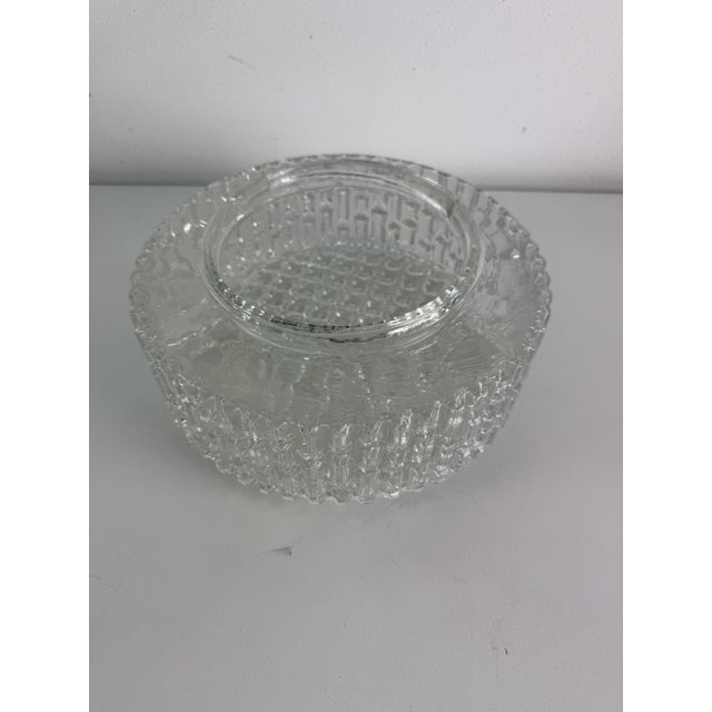 Circular Textured Glass Ceiling or Wall Lights in the style of Rupert Nikoll, 1960s, Set of 2 For Sale - Image 11 of 14