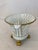 Mottahedeh Paris Porcelain compote basket bowl lion paw feet regency empire style.