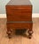 Antique Portuguese Inlaid Linen Trunk, 1800 For Sale - Image 5 of 7