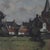 Paint Herman Verbaere, Flemish Landscape / Village Scene, Oil on Canvas, 1950s For Sale - Image 7 of 10