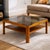 Mid-Century Modern Mid-Century Modern Teak Coffee Table with Smoked Glass and Lower Shelf from Myer, 1960s For Sale - Image 3 of 9