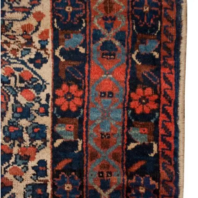 Tribal 19th Century Vintage Afshar Rug For Sale - Image 3 of 6