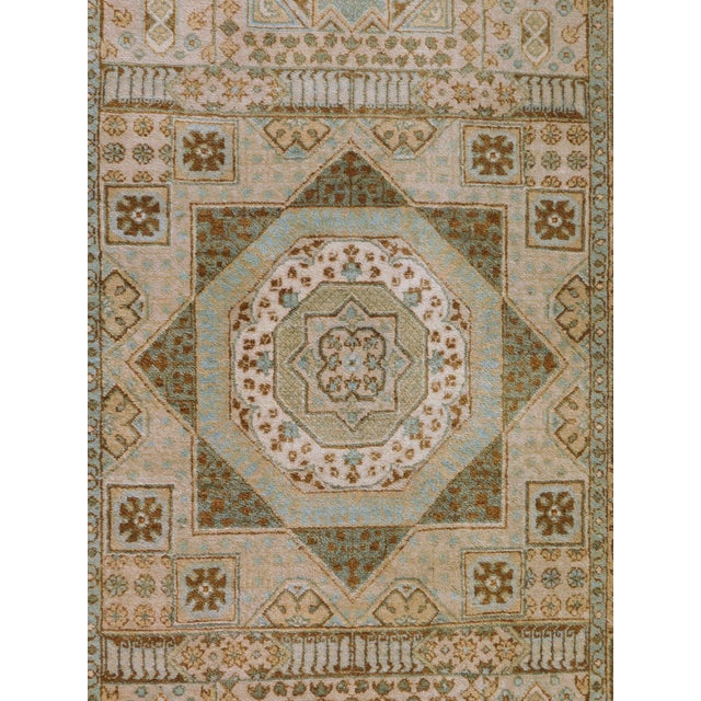 Hand-Knotted Vintage Runner Rug. 3'x 12' For Sale - Image 10 of 17