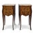 Brown Louis XV Style Rosewood Bedside Tables, Set of 2 For Sale - Image 8 of 8