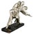 Black Thomas Cartier, Art Deco Sculpture of Cubist Dancers Pierrot and Colombine, 1930s, Bronze on Marble Base For Sale - Image 8 of 11