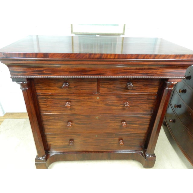 Mahogany Scotch Chest of Drawers, 1890s For Sale - Image 4 of 17