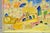 Vintage Yair Emanuel Judaica Hand Painted Wood Challah Board Made in Israel For Sale - Image 4 of 14