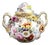 Antique Coalport Flower-Encrusted Pot, 1815 For Sale