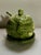Ceramic Mid 20th Covered Corn Tureen With Ladle & Serving Platter For Sale - Image 7 of 12